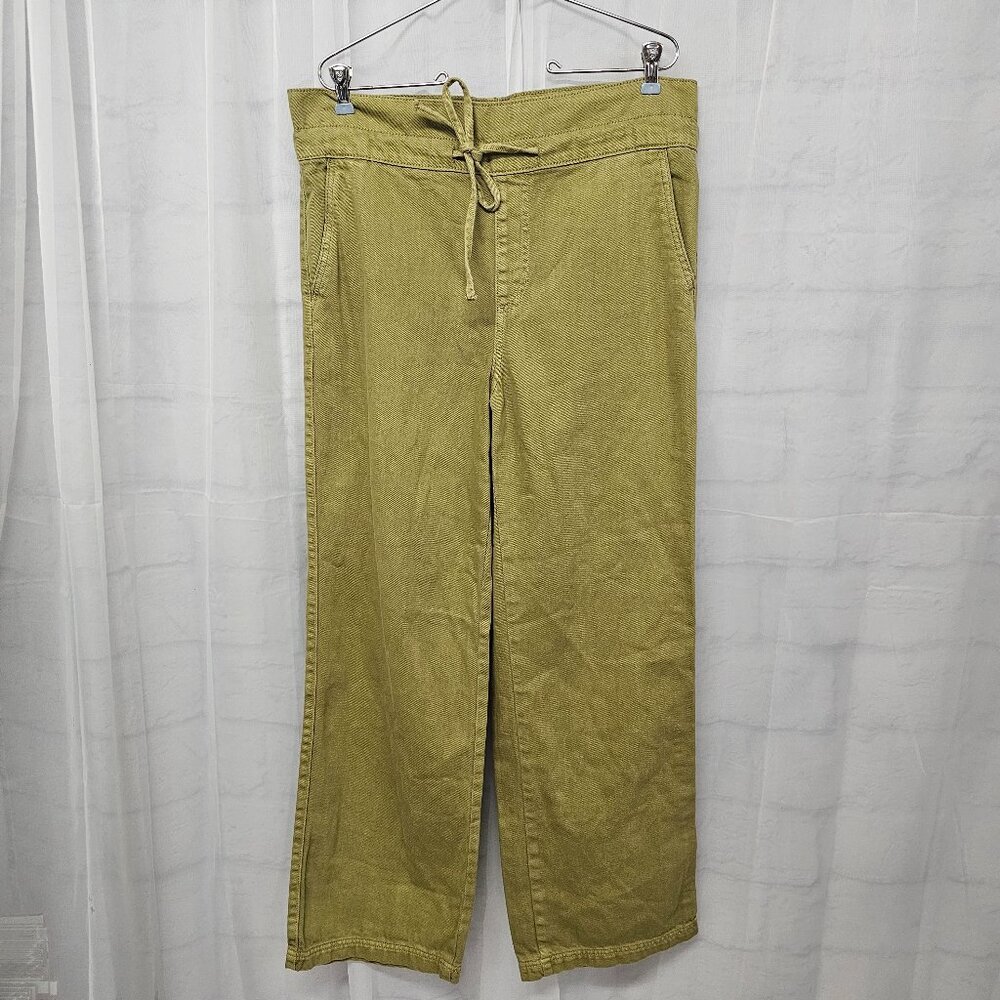 Universal Thread Olive Canvas Drawstring Pants Wi… - image 1